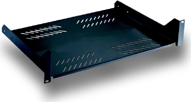 DATACOM 19" Police s perforací 2U 280mm