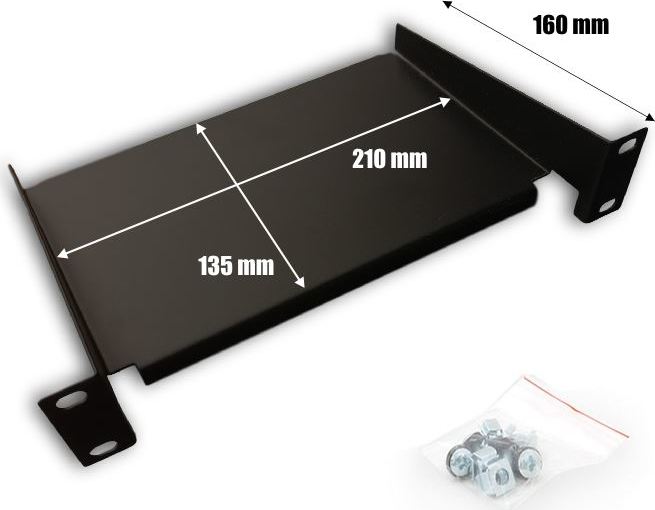 DATACOM 10" Police 160mm 1U černá