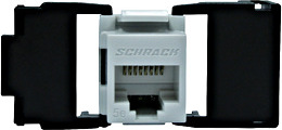 SCHRACK Keystone modul RJ45 nestíněný, Cat.5e, samozářezový, SFA