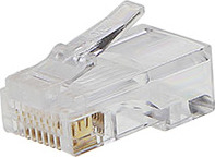 PremiumCord Konektor RJ45 8pinů - na drát, balení 100ks