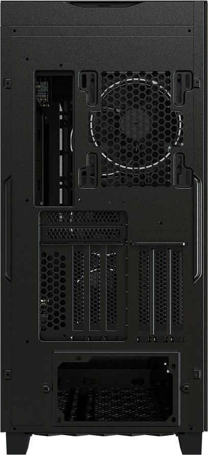GIGABYTE case AORUS C500 GLASS, bez zdroje, průhledná bočnice, Mid Tower, černá
