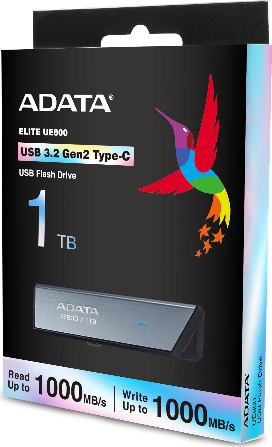 A-Data ADATA Flash Disk 1TB UE800, USB 3.2 USB-C, Elite drive, šedá