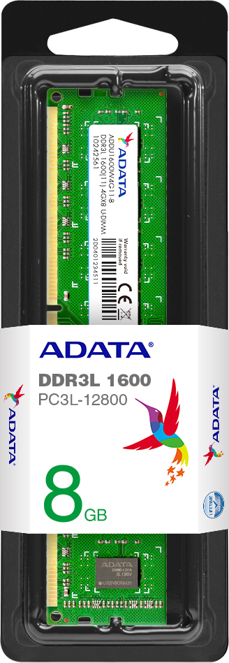 ADATA Adata/DDR3L/8GB/1600MHz/CL11/1x8GB