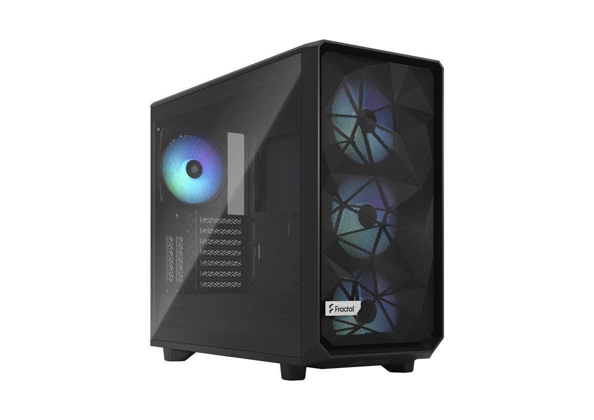 Fractal Design Meshify 2 RGB Black TG Light Tint/Midi Tower/Transpar./Černá