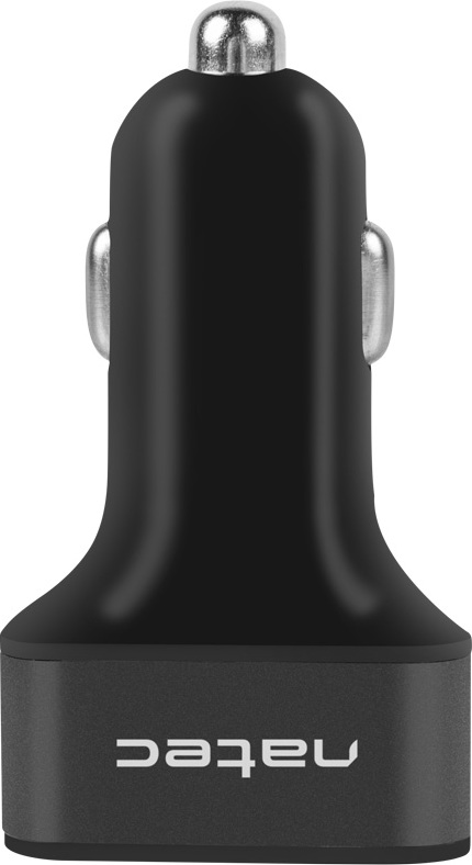 Natec nabíječka do auta CONEY, 2XUSB, 1XUSB-C, 84W
