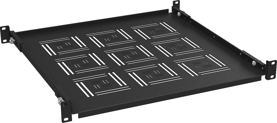 Solarix Police 19" 450mm pevná BK úchyt přední i zad.lišty