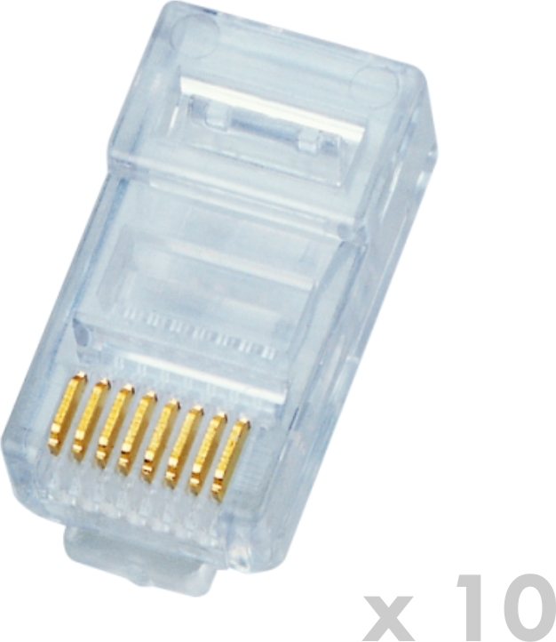 DATACOM Konektor RJ45 UTP 8p8c Cat5e 10ks (drát)