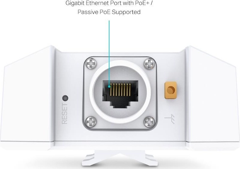 TP-Link EAP650-Outdoor-venkovní OMADA WiFi6 AP (AX3000,2,4GHz/5GHz,1xGbELAN,1xPoE-in)