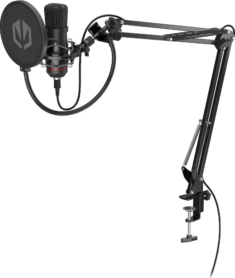 Endorfy mikrofon Solum (SM900)/ streamovací / nastavitelné rameno / pop-up filtr / USB