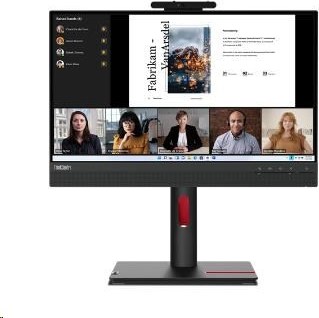 LENOVO LCD TIO 22 Gen5 - 21.5",IPS,matný,16:9,1920x1080,178/178,4/6ms,250cd/m2,1000:1,DP,USB,VESA,Pivot,repro,cam