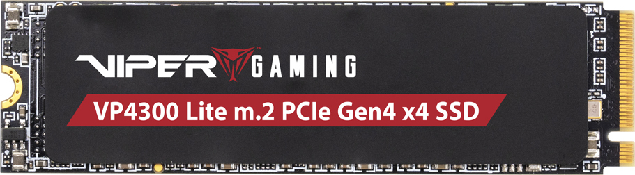 PATRIOT VP4300 Lite/4TB/SSD/M.2 NVMe/Černá/5R
