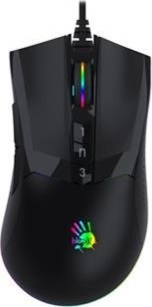 A4tech BLOODY W90 Pro Activated, podsvícená herní myš, 16000 DPI, černá, USB