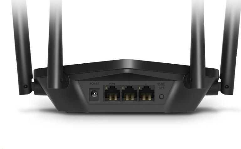 MERCUSYS MR60X WiFi6 router (AX1500,2,4GHz/5GHz,2xGbELAN,1xGbEWAN)