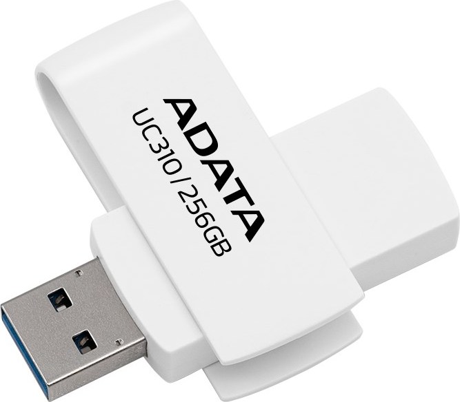 A-Data ADATA Flash Disk 256GB UC310, USB 3.2, bílá