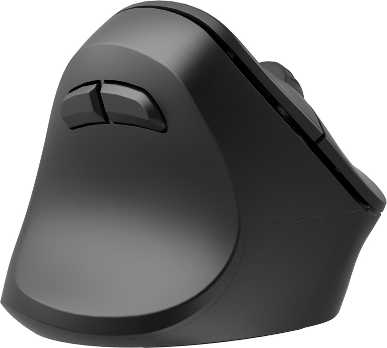 Natec CRAKE 2/Kancelářská/Optická/Pro leváky/2 400 DPI/USB+BT/Černá