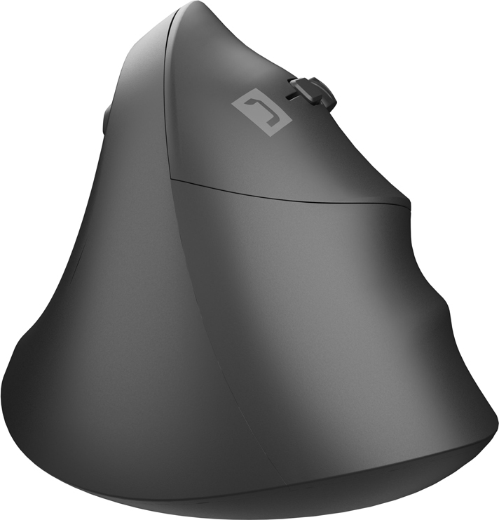 Natec CRAKE 2/Kancelářská/Optická/Pro praváky/2 400 DPI/USB+BT/Černá