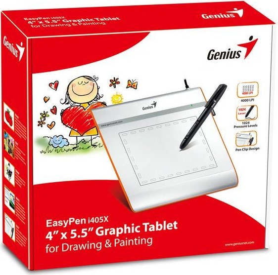 GENIUS tablet EasyPen i405X (4x 5.5")