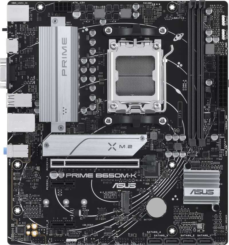 ASUS MB Sc AM5 PRIME B650M-K, AMD B650, 2xDDR5, 1xVGA, 1xHDMI, mATX