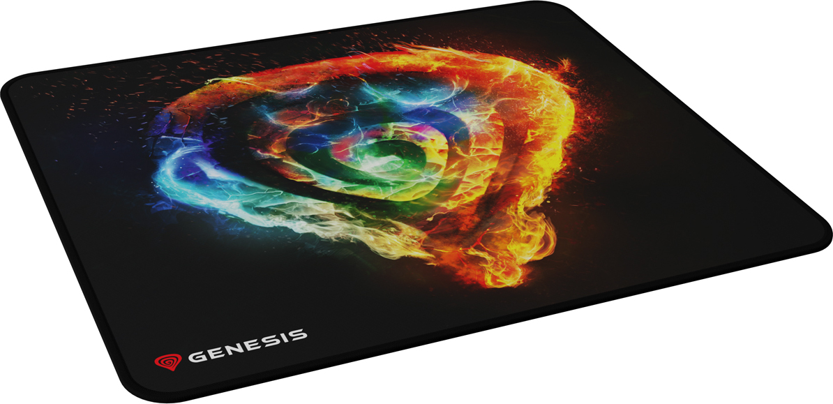 Genesis herní podložka pod myš CARBON 500 M FIRE G2 300x250 mm