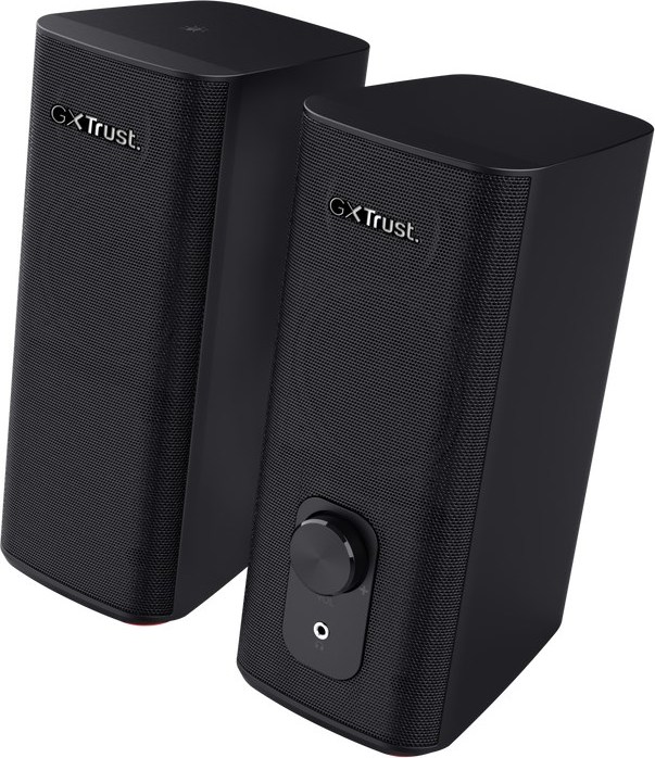 TRUST reproduktory GXT 612 CETIC RGB-Illuminated 2.0 Speaker Set, Bluetooth, černá
