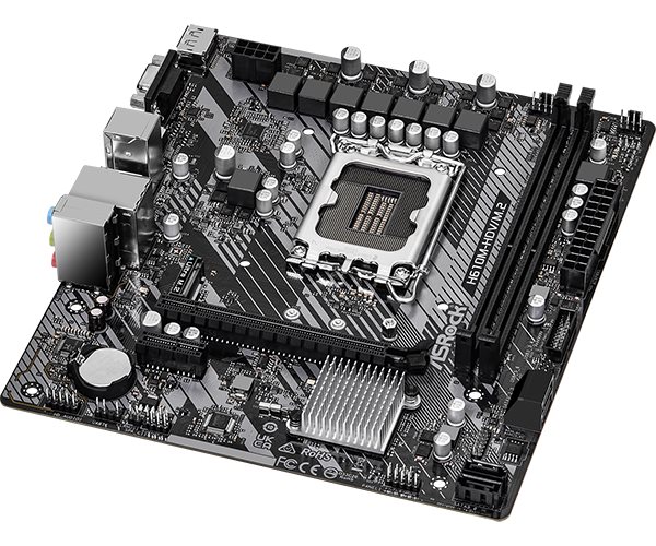 ASRock MB Sc LGA1700 H610M-HDV/M.2 R2.0, Intel H610, 2xDDR4, 1xDP, 1xHDMI, 1xVGA, mATX