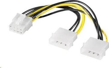 PREMIUMCORD Redukcia napájania 2x MOLEX PCI-e 8pin