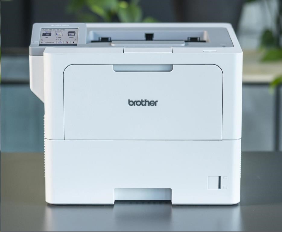 BROTHER HL-L6410DN, mono laserová tlačiareň, 1200x1200, 50ppm, A4, USB, LAN, Wi-Fi, LCD obrazovka