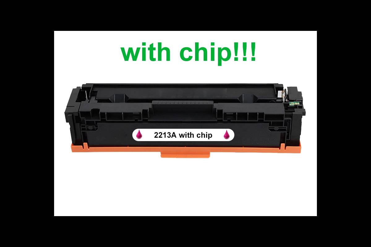 Kompatibilný toner pre HP 207A/W2213A-Plne funkčný čip! Magenta 1250 strán