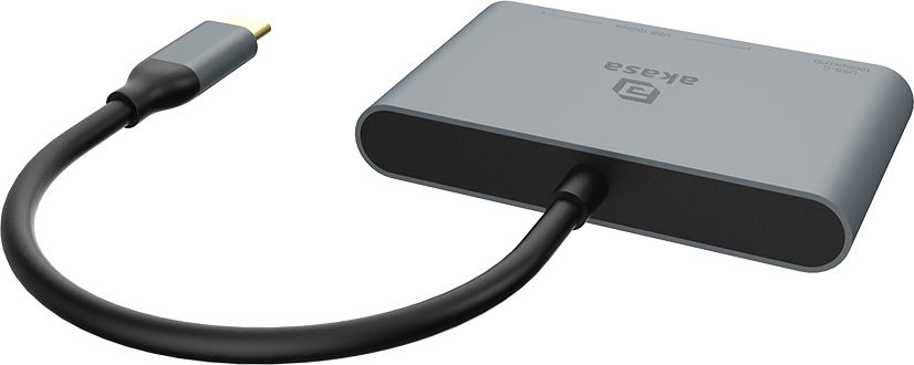 AKASA Hub USB-C na 2x Typ-C + 2x Typ-A USB 3.2