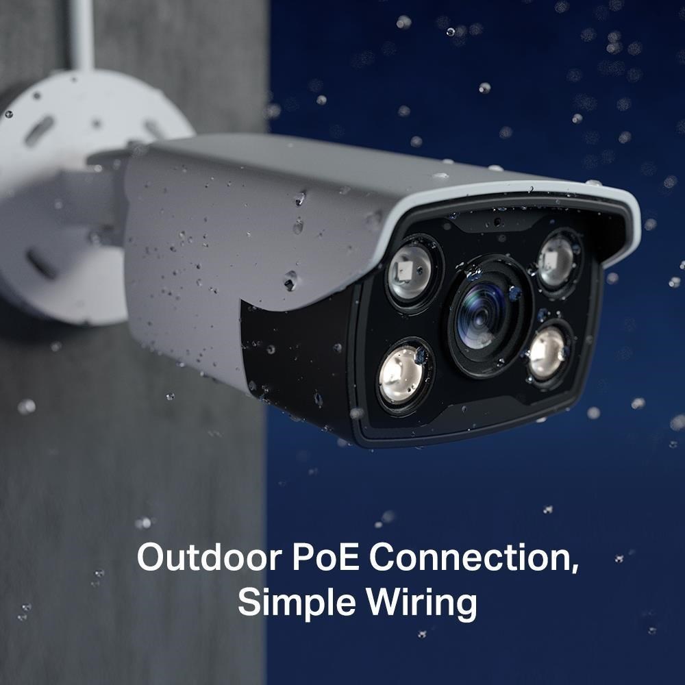 TP-Link VIGI C330(4mm), 3MP, Bullet, PoE, IR 30m, Micro SD card