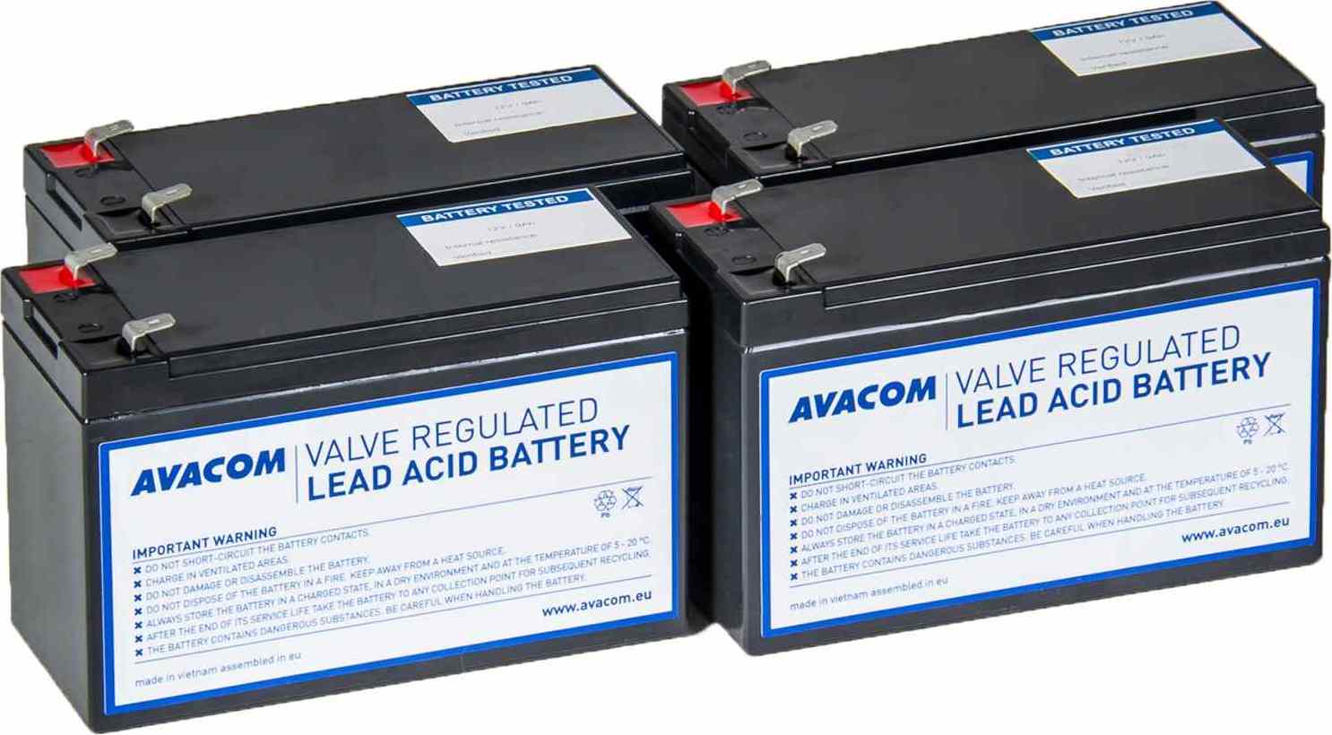 AVACOM RBC157 - kit pro renovaci baterie (4ks baterií)