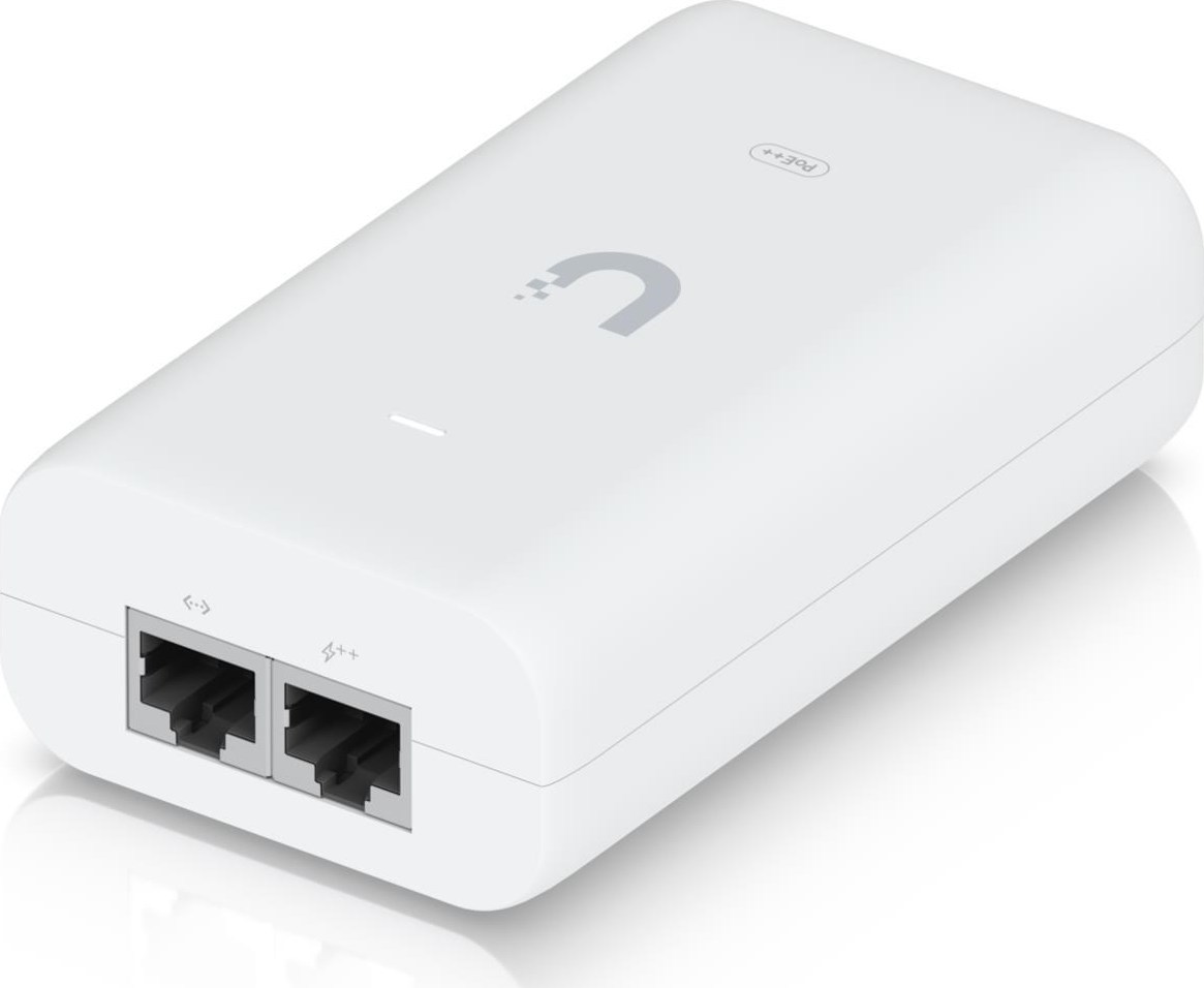 Ubiquiti UBNT U-PoE++ Gigabitový PoE injektor, 48V / 1,25A (60W)