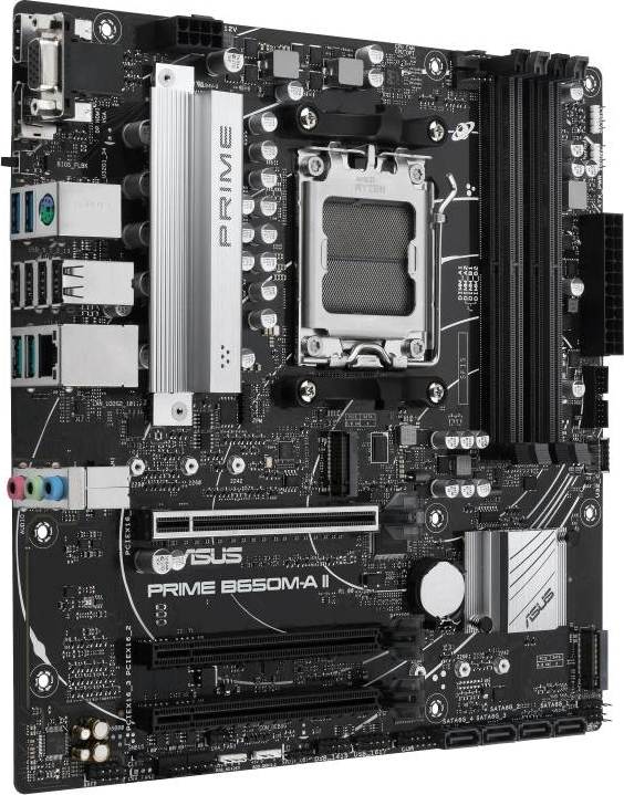 ASUS MB Sc AM5 PRIME B650M-A II-CSM, AMD B650, 4xDDR5, 1xDP, 1xHDMI, 1xVGA, mATX