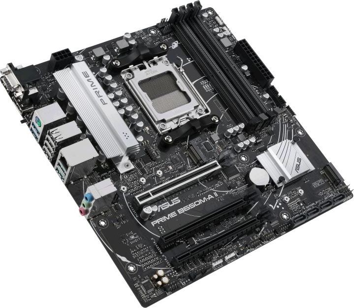 ASUS MB Sc AM5 PRIME B650M-A II-CSM, AMD B650, 4xDDR5, 1xDP, 1xHDMI, 1xVGA, mATX