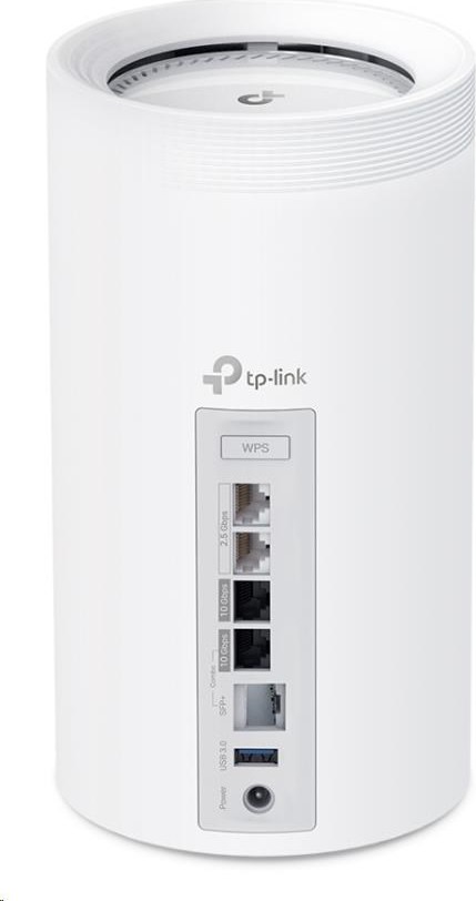 TP-Link Deco BE85(2-pack) WiFi7 Mesh(BE22000,2,4GHz/5GHz/6GHz,1x10GbELAN/WAN,1xSFP+/10GbELANcombo,2x2,5GbELAN/WAN,1xUSB)