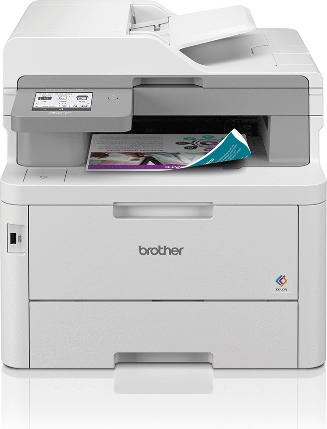 BROTHER multifunkce color LED MFC-L8390CDW - A4 30ppm DUALSKEN 512MB 250listů USB WIFI LAN ADF50 duplex