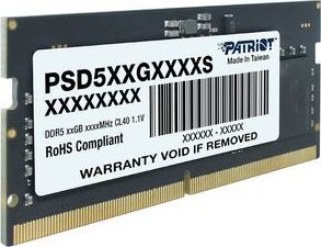 Patriot Signature Line/SO-DIMM DDR5/16GB/4800MHz/CL40/1x16GB