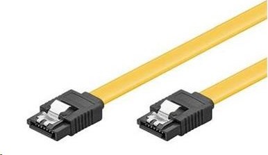 Kábel PREMIUMCORD SATA 3.0 údajov 30 cm, kovové západky