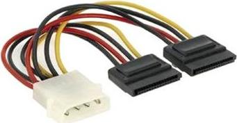 PremiumCord Napájecí kabel k HDD 5,25 Molex-2xSeri