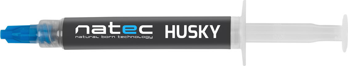 Teplovodivá pasta na CPU Natec Husky, tep. vodivost 4.6 W.m, 4g
