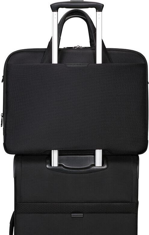Samsonite PRO-DLX 6 Bailhandle 17.3" EXP Black