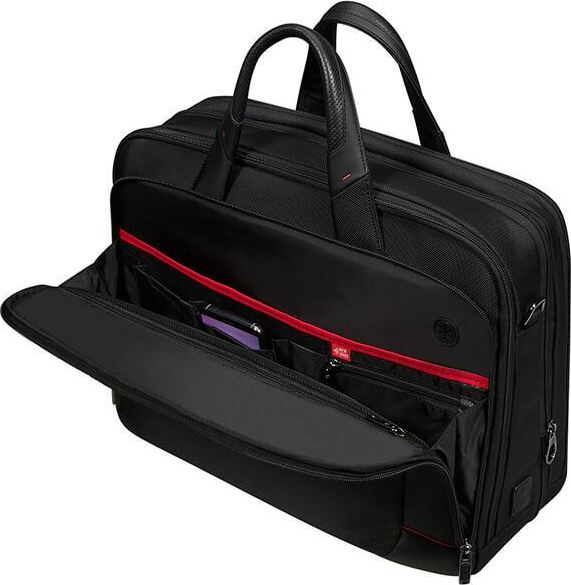 Samsonite PRO-DLX 6 Bailhandle 17.3" EXP Black