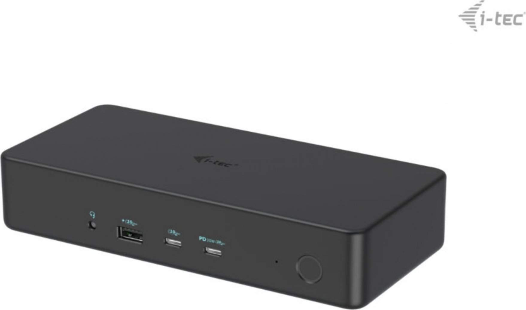 i-tec USB 3.0/USB-C/Thunderbolt 3 Professional Dual 4K Display Dock.st. Gen2, PD 100W
