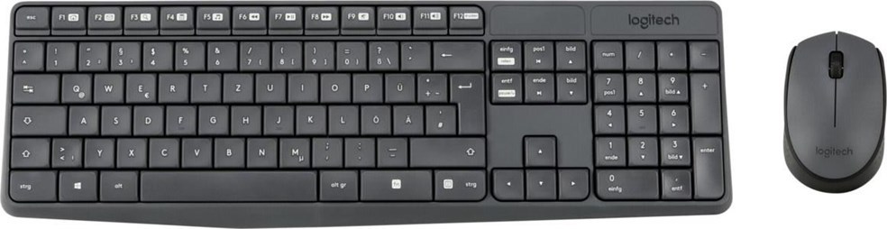 Logitech Wireless Desktop MK235, CZ/SK
