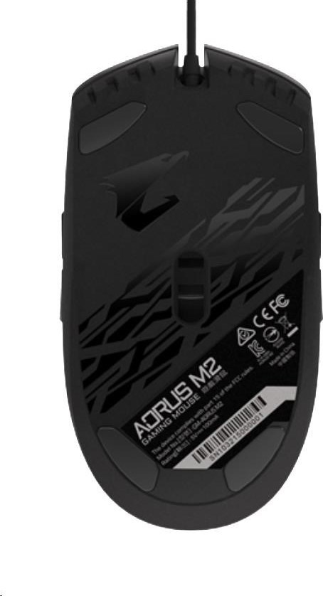 GIGABYTE myš Gaming Mouse AORUS M2, USB, Optical, up to 6200 DPI
