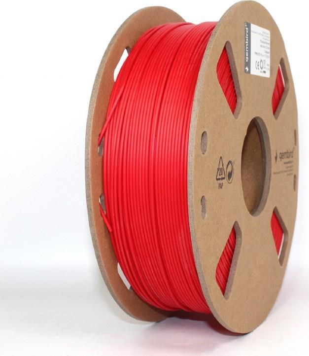 GEMBIRD Tlačová struna (filament) PLA PLUS, 1,75 mm, 1 kg, červená