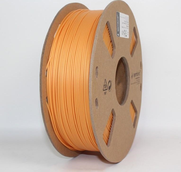 GEMBIRD Tlačová struna (filament) PLA PLUS, 1,75 mm, 1 kg, metalická zlatá