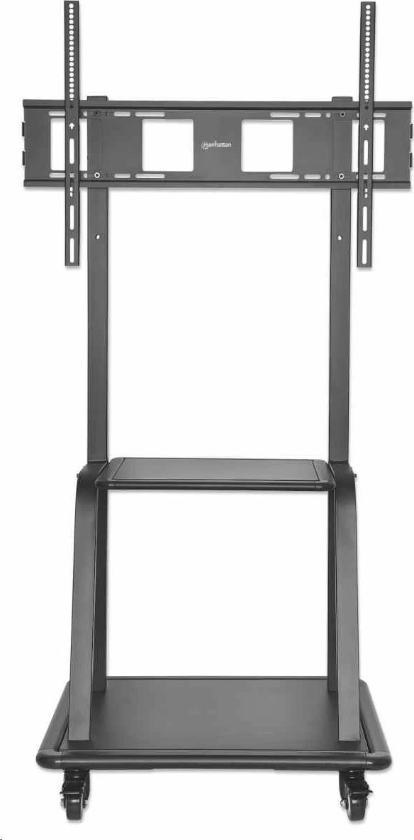 Manhattan univerzální TV vozík, Universal Heavy Duty TV Cart, 37" až 100" TV, černá