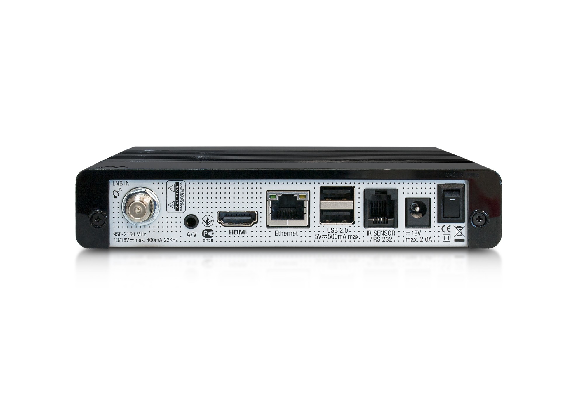 NoName VU PLUS VU+ ZERO čierny (sat.prijímač, Smart card, 2x USB, PVR, LAN, Enigma 2)