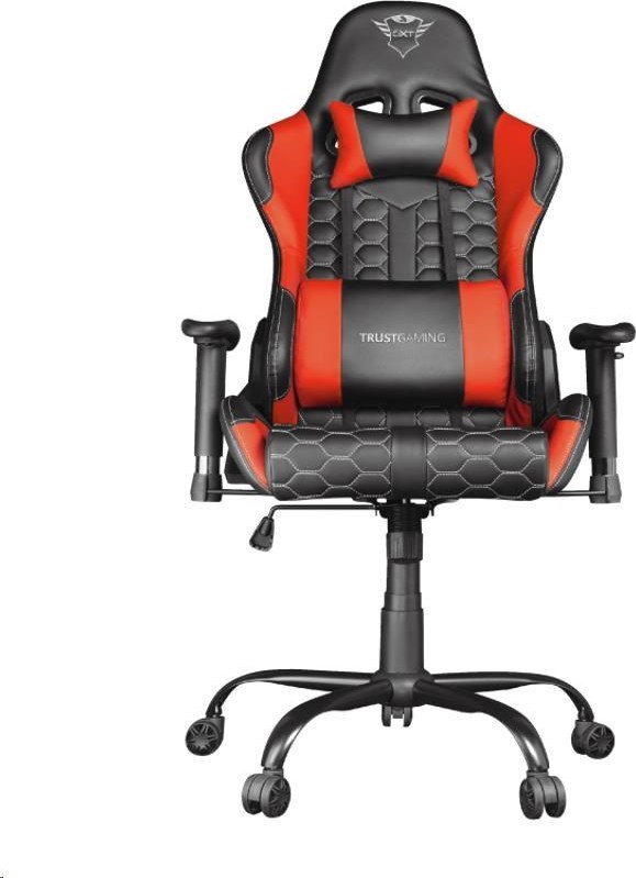 TRUST herní křeslo GXT 708R Resto Gaming Chair, červená